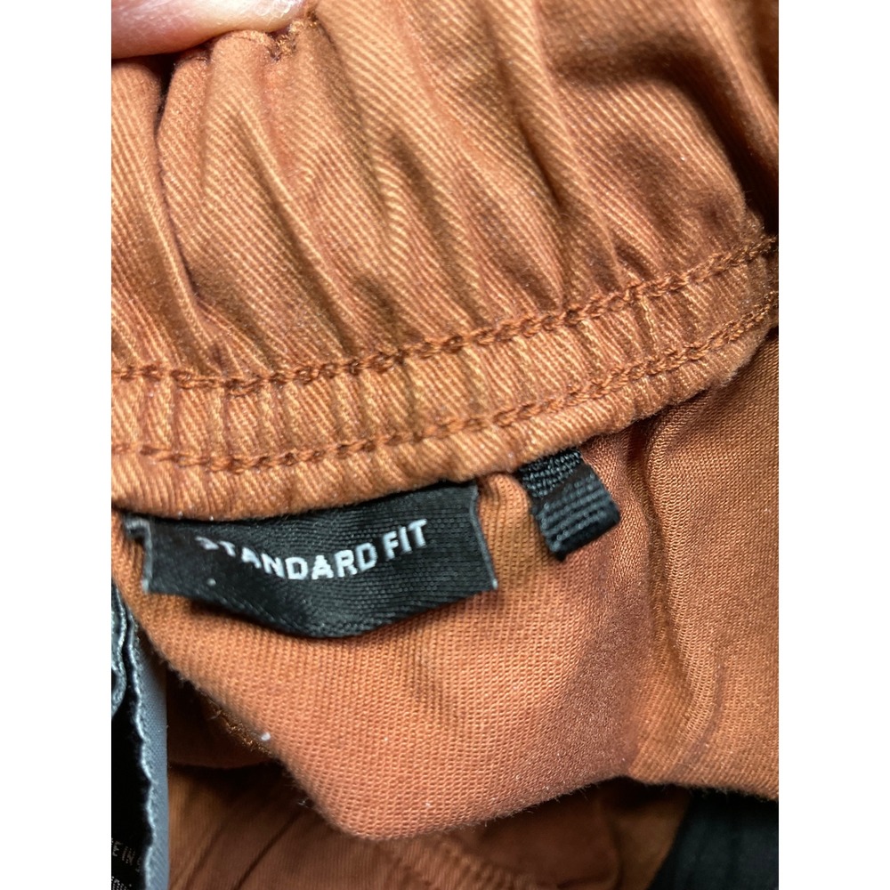 Prana woman's  Standard Fit Organic Cotton Stretch Pants Rust Orange Size Large - Picture 9 of 11